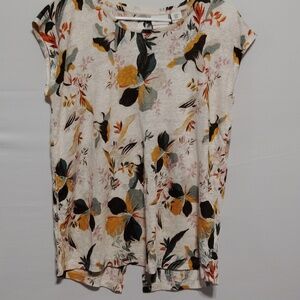 Rachel  Zoe Floral Print Top